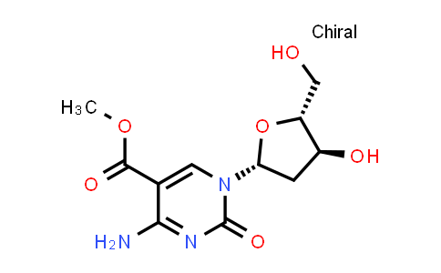 CAS No. 1311141-22-6, methyl 4-amino-1-[(2R,4S,5R)-4-hydroxy-5-(hydroxymethyl)tetrahydrofuran-2-yl]-2-oxo-pyrimidine-5-carboxylate