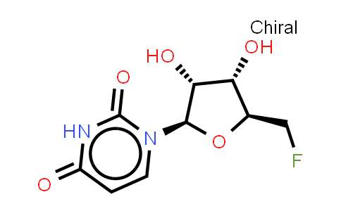 DY851331 | 38817-29-7 | 1-[(2R,3R,4S,5S)-5-(fluoromethyl)-3,4-dihydroxy-tetrahydrofuran-2-yl]pyrimidine-2,4-dione