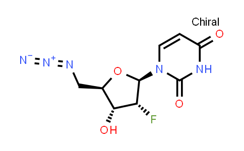 CAS No. 1012080-88-4, 1-[(2R,3R,4R,5R)-5-(azidomethyl)-3-fluoro-4-hydroxy-tetrahydrofuran-2-yl]pyrimidine-2,4-dione