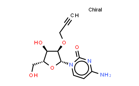 CAS No. 206552-85-4, 4-amino-1-[(2R,3R,4R,5R)-4-hydroxy-5-(hydroxymethyl)-3-prop-2-ynoxy-tetrahydrofuran-2-yl]pyrimidin-2-one
