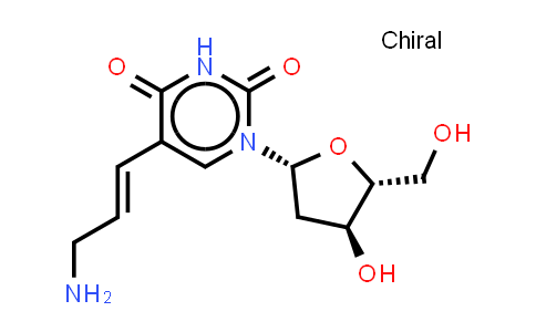 CAS No. 195829-10-8, 5-[(E)-3-aminoprop-1-enyl]-1-[(2R,4S,5R)-4-hydroxy-5-(hydroxymethyl)tetrahydrofuran-2-yl]pyrimidine-2,4-dione