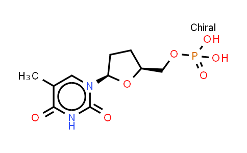 CAS No. 3715-64-8, [(2S,5R)-5-(5-methyl-2,4-dioxo-pyrimidin-1-yl)tetrahydrofuran-2-yl]methyl dihydrogen phosphate