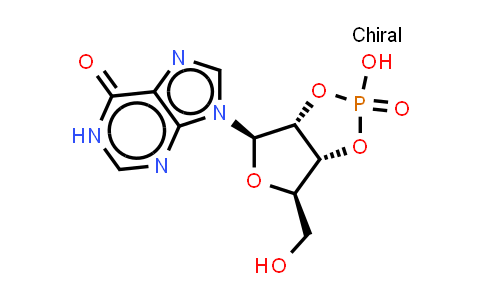 CAS No. 15569-30-9, 9-[(3aR,4R,6R,6aR)-2-hydroxy-6-(hydroxymethyl)-2-oxo-3a,4,6,6a-tetrahydrofuro[3,4-d][1,3,2]dioxaphosphol-4-yl]-1H-purin-6-one