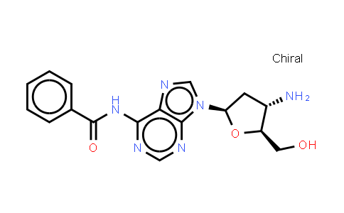 DY851371 | 1028810-13-0 | N-[9-[(2R,4S,5S)-4-amino-5-(hydroxymethyl)tetrahydrofuran-2-yl]purin-6-yl]benzamide