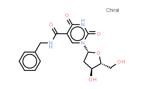 CAS No. 944268-75-1, N-benzyl-1-[(2R,4S,5R)-4-hydroxy-5-(hydroxymethyl)tetrahydrofuran-2-yl]-2,4-dioxo-pyrimidine-5-carboxamide