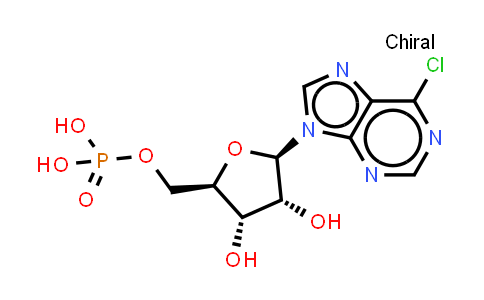 DY851375 | 5843-59-4 | [(2R,3S,4R,5R)-5-(6-chloropurin-9-yl)-3,4-dihydroxy-tetrahydrofuran-2-yl]methyl dihydrogen phosphate