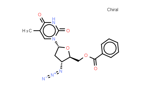 CAS No. 132979-42-1, [(2R,3R,5R)-3-azido-5-(5-methyl-2,4-dioxo-pyrimidin-1-yl)tetrahydrofuran-2-yl]methyl benzoate