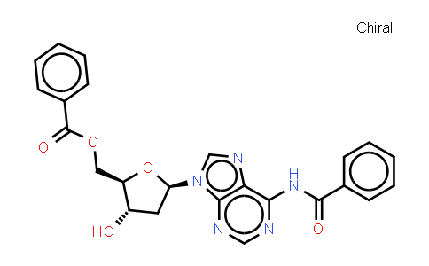 CAS No. 104769-16-6, [(2R,3S,5R)-5-(6-benzamidopurin-9-yl)-3-hydroxy-tetrahydrofuran-2-yl]methyl benzoate