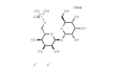 136632-28-5 | bis(potassium) salt;[(2S,3R,4S,5S,6S)-3,4,5-trihydroxy-6-[(2S,3S,4S,5R,6S)-3,4,5-trihydroxy-6-(hydroxymethyl)tetrahydropyran-2-yl]oxy-tetrahydropyran-2-yl]methyl dihydrogen phosphate