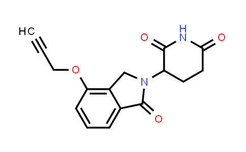 MC851577 | 2434750-54-4 | 3-(1-oxo-4-prop-2-ynoxy-isoindolin-2-yl)piperidine-2,6-dione
