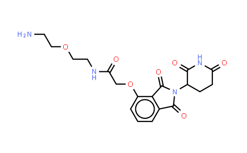 MC851597 | 2022182-59-6 | N-[2-(2-aminoethoxy)ethyl]-2-[2-(2,6-dioxo-3-piperidyl)-1,3-dioxo-isoindolin-4-yl]oxy-acetamide