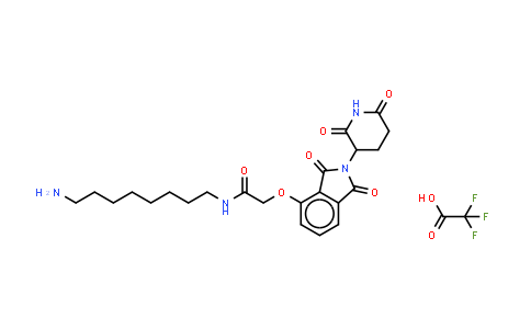 1950635-16-1 | N-(8-aminooctyl)-2-[2-(2,6-dioxo-3-piperidyl)-1,3-dioxo-isoindolin-4-yl]oxy-acetamide;2,2,2-trifluoroacetic acid