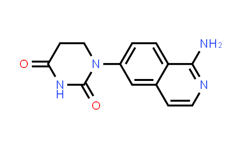 2925102-25-4 | 1-(1-aminoisoquinolin-6-yl)-1,3-diazinane-2,4-dione