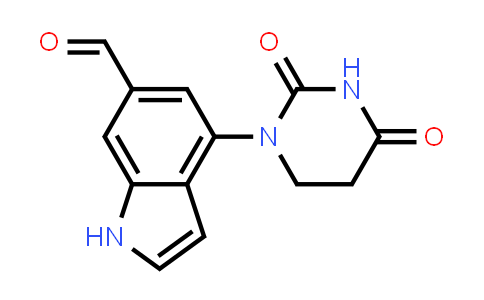 MC851801 | 2925081-02-1 | 4-(2,4-dioxo-1,3-diazinan-1-yl)-1H-indole-6-carbaldehyde