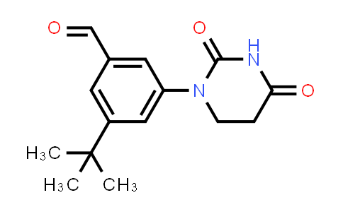 1132942-32-5 | 3-tert-butyl-5-(2,4-dioxohexahydropyrimidin-1-yl)benzaldehyde