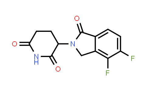 DY852106 | 2839672-68-1 | 3-(4,5-difluoro-1-oxo-isoindolin-2-yl)piperidine-2,6-dione