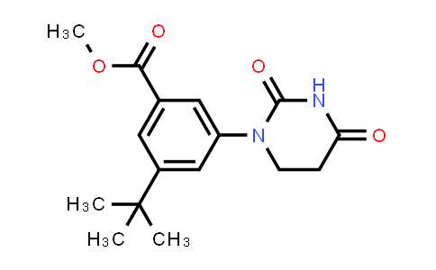 1132941-97-9 | methyl 3-tert-butyl-5-(2,4-dioxohexahydropyrimidin-1-yl)benzoate