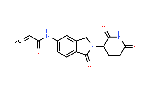 2694723-09-4 | N-[2-(2,6-dioxo-3-piperidyl)-1-oxo-isoindolin-5-yl]prop-2-enamide