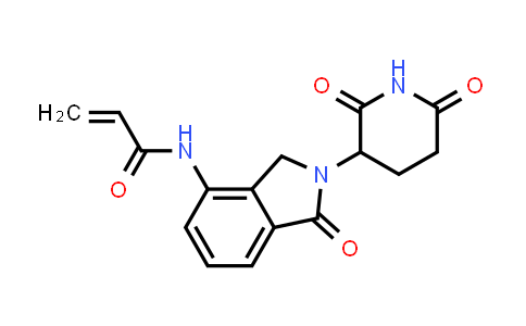 1957235-52-7 | N-[2-(2,6-dioxo-3-piperidyl)-1-oxo-isoindolin-4-yl]prop-2-enamide