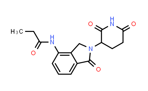 MC852462 | 444289-19-4 | N-[2-(2,6-dioxo-3-piperidyl)-1-oxo-isoindolin-4-yl]propanamide