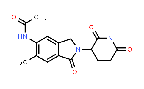 2438238-25-4 | N-[2-(2,6-dioxo-3-piperidyl)-6-methyl-1-oxo-isoindolin-5-yl]acetamide