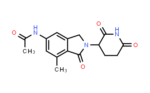 2438241-76-8 | N-[2-(2,6-dioxo-3-piperidyl)-7-methyl-1-oxo-isoindolin-5-yl]acetamide