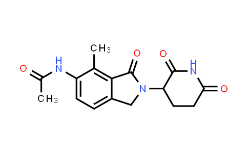 2438241-81-5 | N-[2-(2,6-dioxo-3-piperidyl)-4-methyl-3-oxo-isoindolin-5-yl]acetamide