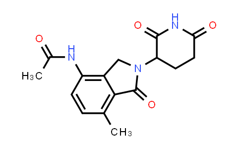 2438236-98-5 | N-[2-(2,6-dioxo-3-piperidyl)-7-methyl-1-oxo-isoindolin-4-yl]acetamide