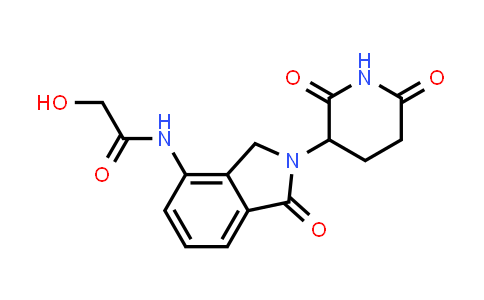 MC852504 | 2842546-16-9 | N-[2-(2,6-dioxo-3-piperidyl)-1-oxo-isoindolin-4-yl]-2-hydroxy-acetamide