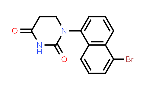 34592-41-1 | 1-(5-bromo-1-naphthyl)hexahydropyrimidine-2,4-dione