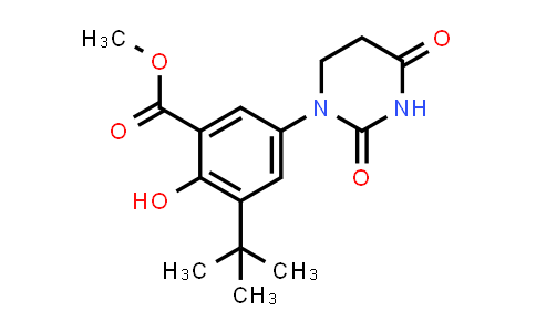 MC852562 | 1132945-15-3 | methyl 3-tert-butyl-5-(2,4-dioxohexahydropyrimidin-1-yl)-2-hydroxy-benzoate