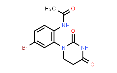2703772-69-2 | N-[4-bromo-2-(2,4-dioxohexahydropyrimidin-1-yl)phenyl]acetamide