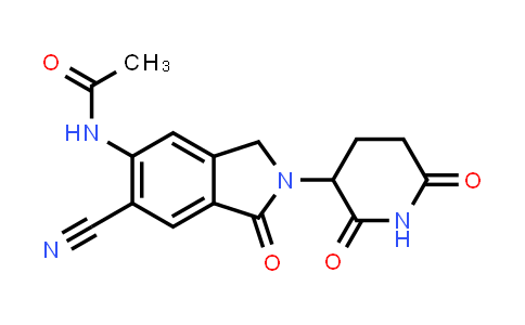 2438238-23-2 | N-[6-cyano-2-(2,6-dioxo-3-piperidyl)-1-oxo-isoindolin-5-yl]acetamide