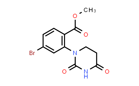 2703773-61-7 | methyl 4-bromo-2-(2,4-dioxohexahydropyrimidin-1-yl)benzoate