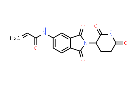 1957235-53-8 | N-[2-(2,6-dioxo-3-piperidyl)-1,3-dioxo-isoindolin-5-yl]prop-2-enamide