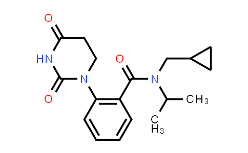 MC852665 | 1309136-11-5 | N-(cyclopropylmethyl)-2-(2,4-dioxohexahydropyrimidin-1-yl)-N-isopropyl-benzamide