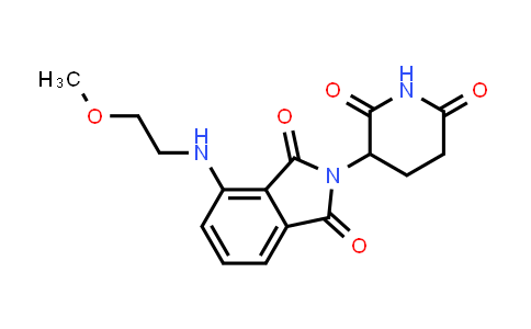 MC852702 | 444287-93-8 | 2-(2,6-dioxo-3-piperidyl)-4-(2-methoxyethylamino)isoindoline-1,3-dione