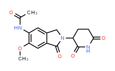 2438237-55-7 | N-[2-(2,6-dioxo-3-piperidyl)-6-methoxy-1-oxo-isoindolin-5-yl]acetamide