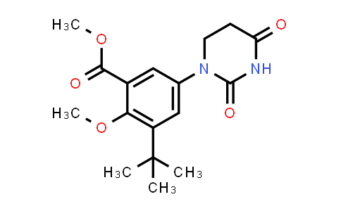 1132941-14-0 | methyl 3-tert-butyl-5-(2,4-dioxohexahydropyrimidin-1-yl)-2-methoxy-benzoate