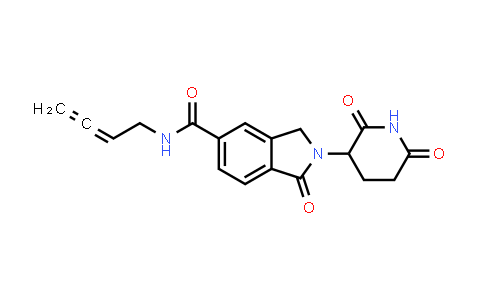 2470254-08-9 | N-buta-2,3-dienyl-2-(2,6-dioxo-3-piperidyl)-1-oxo-isoindoline-5-carboxamide
