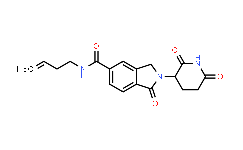 2390570-31-5 | N-but-3-enyl-2-(2,6-dioxo-3-piperidyl)-1-oxo-isoindoline-5-carboxamide