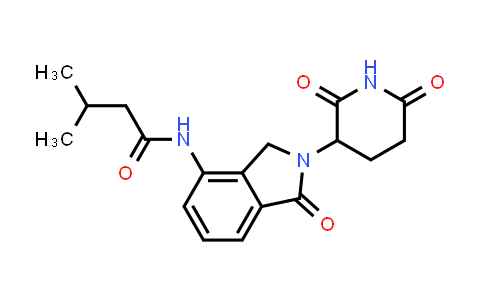MC852819 | 2319076-63-4 | N-[2-(2,6-dioxo-3-piperidyl)-1-oxo-isoindolin-4-yl]-3-methyl-butanamide