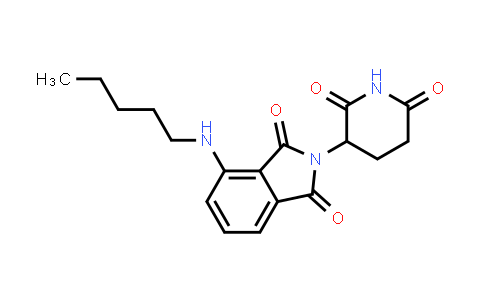 444287-97-2 | 2-(2,6-dioxo-3-piperidyl)-4-(pentylamino)isoindoline-1,3-dione
