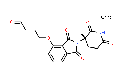 MC852834 | 2230956-88-2 | 4-[2-[(3S)-2,6-dioxo-3-piperidyl]-1,3-dioxo-isoindolin-4-yl]oxybutanal