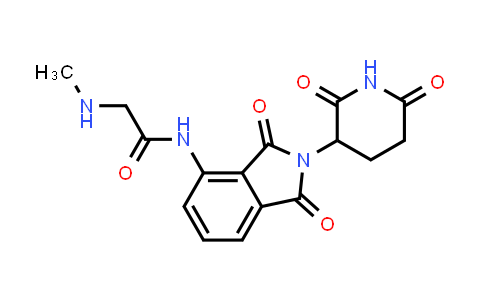 444289-13-8 | N-[2-(2,6-dioxo-3-piperidyl)-1,3-dioxo-isoindolin-4-yl]-2-(methylamino)acetamide
