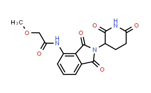 MC852881 | 444287-72-3 | N-[2-(2,6-dioxo-3-piperidyl)-1,3-dioxo-isoindolin-4-yl]-2-methoxy-acetamide