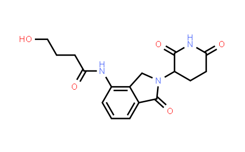 MC852890 | 2843197-37-3 | N-[2-(2,6-dioxo-3-piperidyl)-1-oxo-isoindolin-4-yl]-4-hydroxy-butanamide