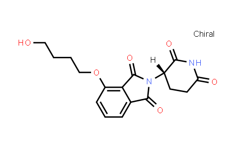 2230956-87-1 | 2-[(3S)-2,6-dioxo-3-piperidyl]-4-(4-hydroxybutoxy)isoindoline-1,3-dione