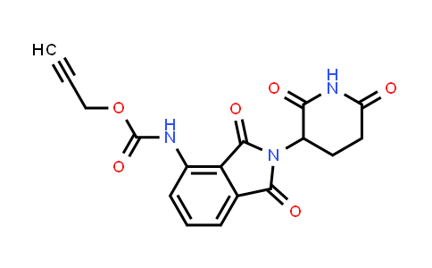 2408797-69-1 | prop-2-ynyl N-[2-(2,6-dioxo-3-piperidyl)-1,3-dioxo-isoindolin-4-yl]carbamate
