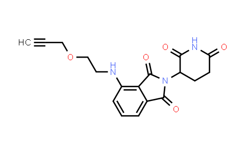 DY852978 | 2138439-55-9 | 2-(2,6-dioxo-3-piperidyl)-4-(2-prop-2-ynoxyethylamino)isoindoline-1,3-dione